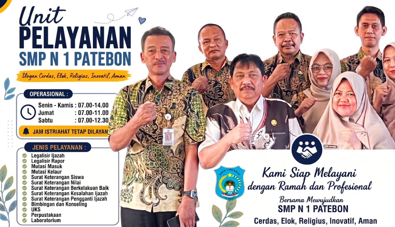 Unit Pelayanan SMP Negeri 1 Patebon